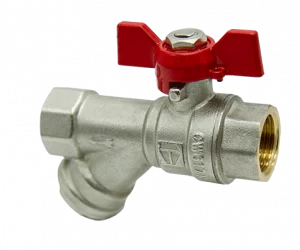 HLV-101292.№.02 Кран шаровой HLV Optima с фильтром