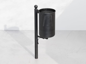 Открытый листовой металл подземный мусорный бак