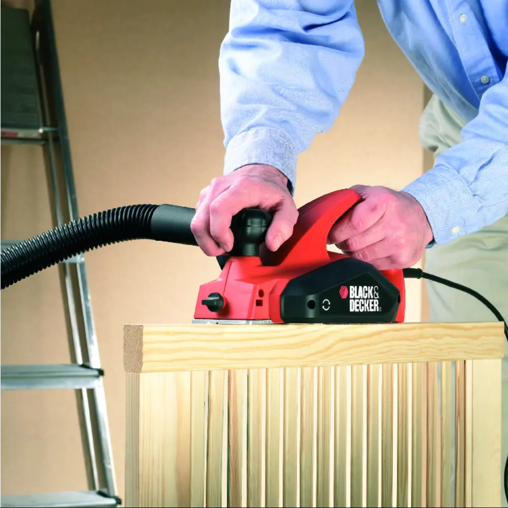 Рубанок электрический Black&Decker KW712-XK, 82мм, 650Вт BLACK + DECKER STLM-2142691 - Вид №8