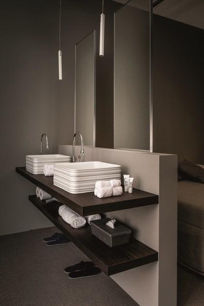 Birex Столешница для умывальника из фанерованной древесины 45 sun-id-1448641 - Вид №1