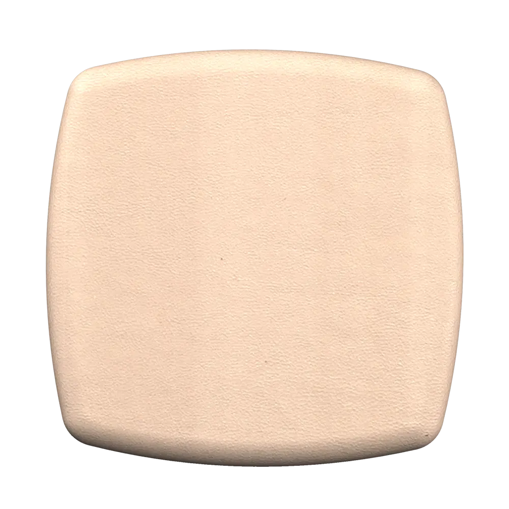 Сиденье для табурета Гавр Delinia 36.5x36.5x4 см мягкое цвет слоновая кость STLM-2170181 - Вид №1