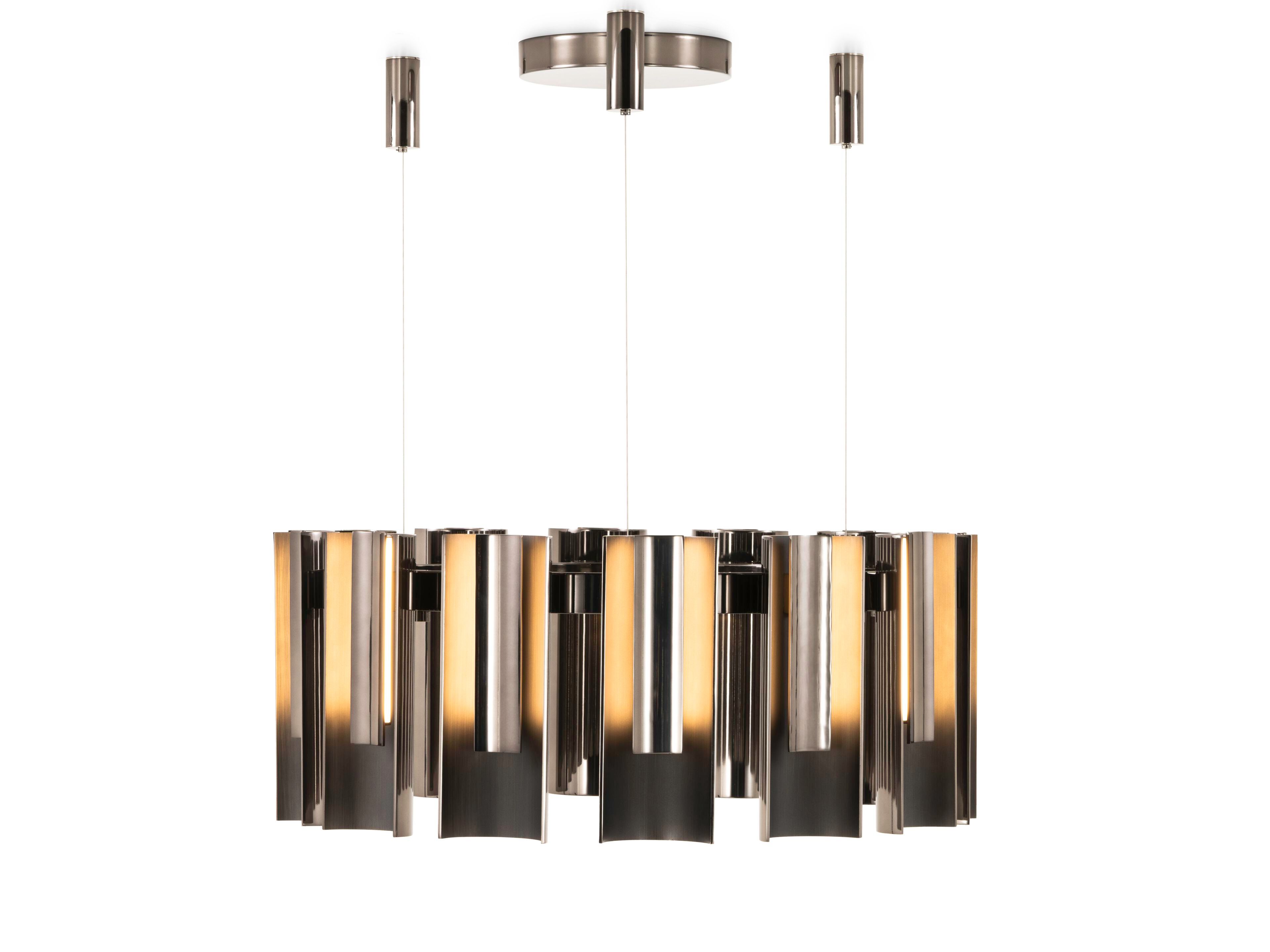 Стальной светодиодный подвесной светильник Visionnaire Polaris ARCH-00126367 - Вид №1