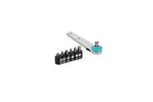 16371933 Набор бит с мини-трещоткой 1/4, 8 шт. W-2108 JETTOOLS