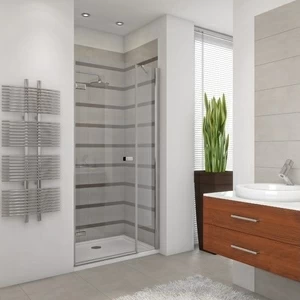 Душевая дверь в нишу 110x200 GK-862BP стекло прозрачное 6 мм GUTEWETTER TREND DOOR