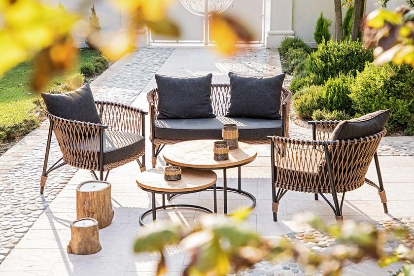 cbdesign 2-местный садовый диван из синтетического волокна Karon N072n1 - Вид №13