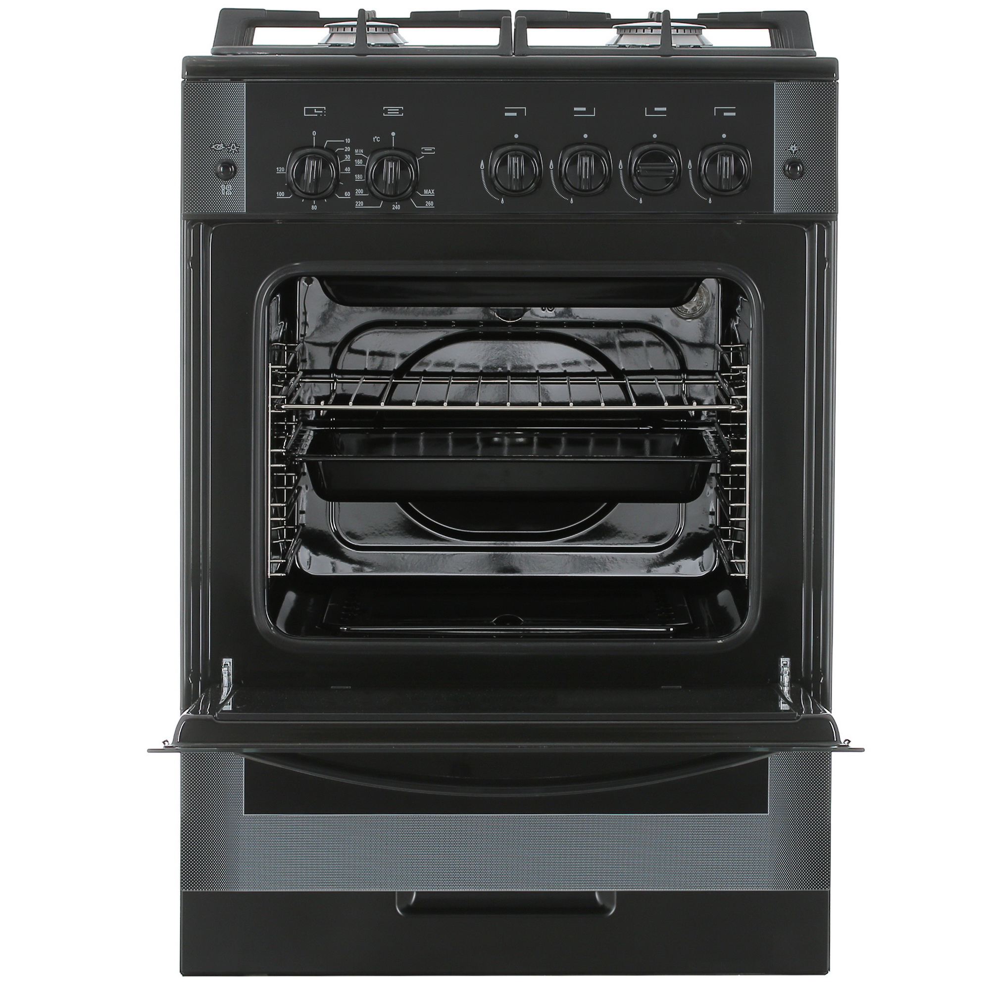 9085700 Газовая плита Gefest GS 6515B1 GC черный STDN-0005884 - Вид №7