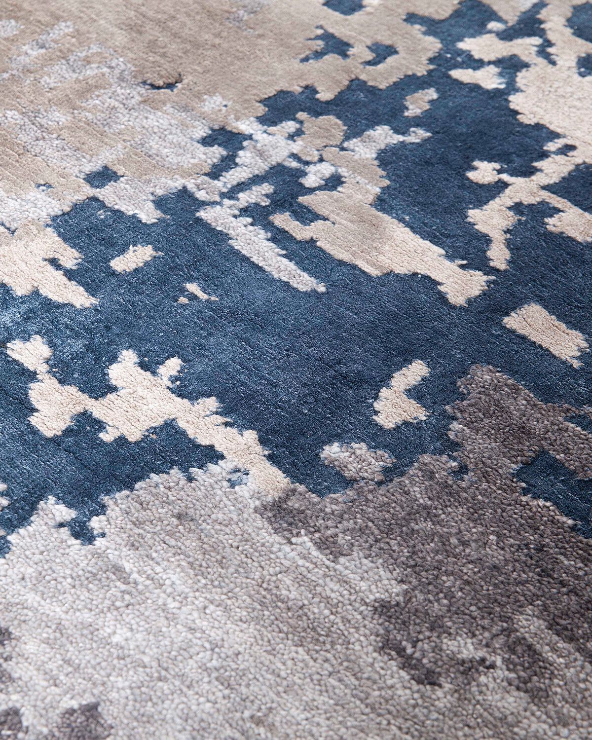 Бамбуковый шелк ручной работы прямоугольный узор ковер Mohebban лофт ARCH-00102718 - Вид №1