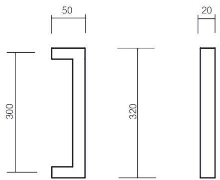 Pasini Ручка из латуни  M2602  - Вид №1