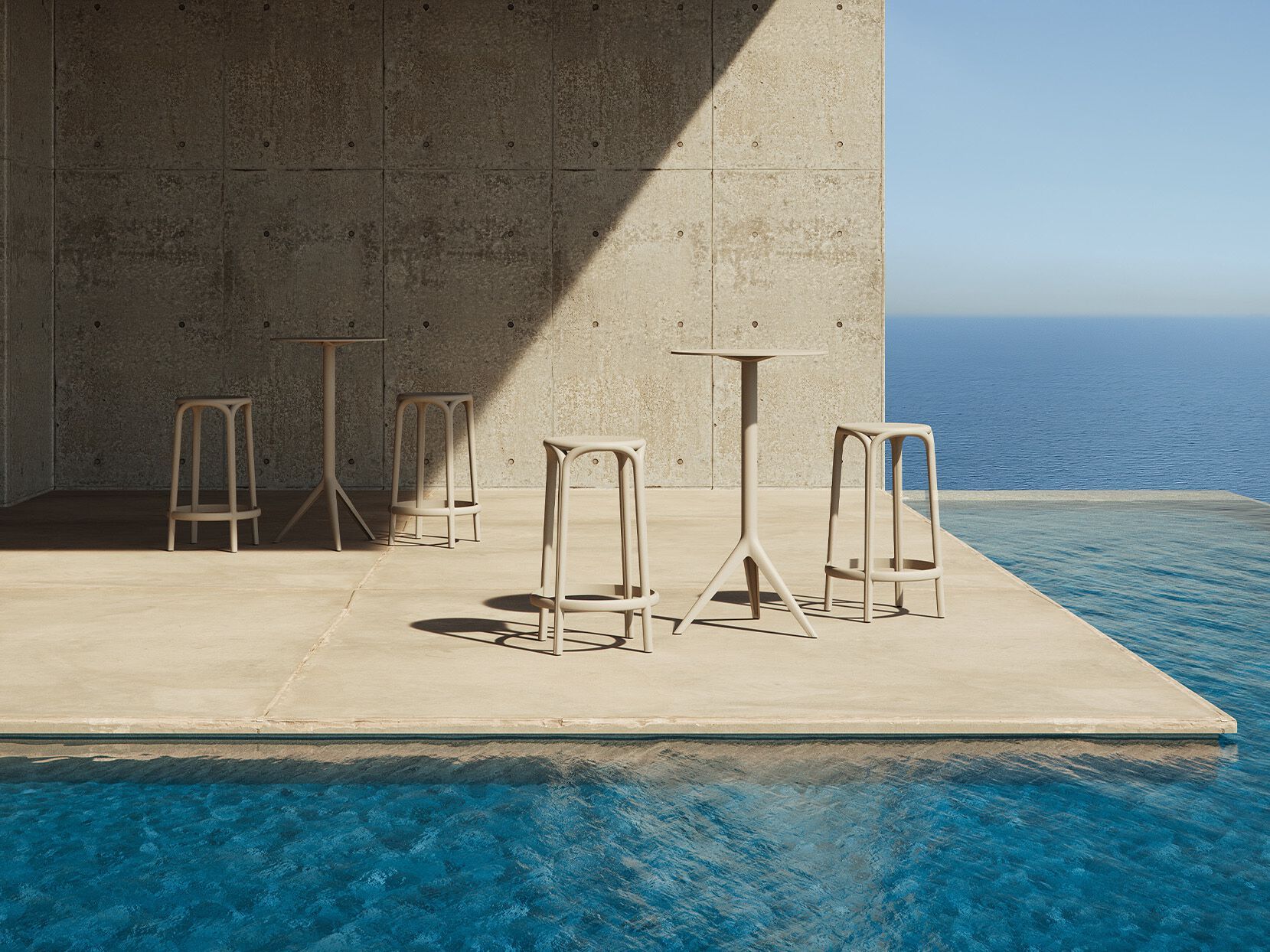 Табурет Vondom Бруклин ARCH-00012563 - Вид №1