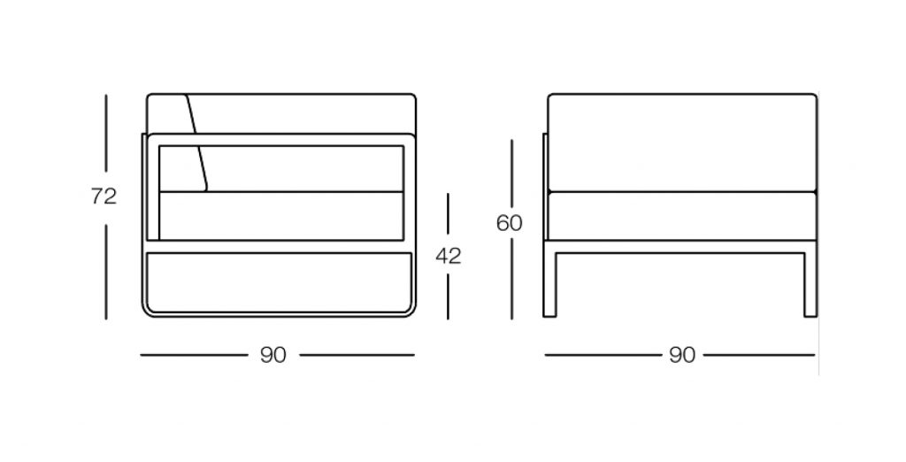 Sit угловое справа Bivaq sun-id-1986075 - Вид №2
