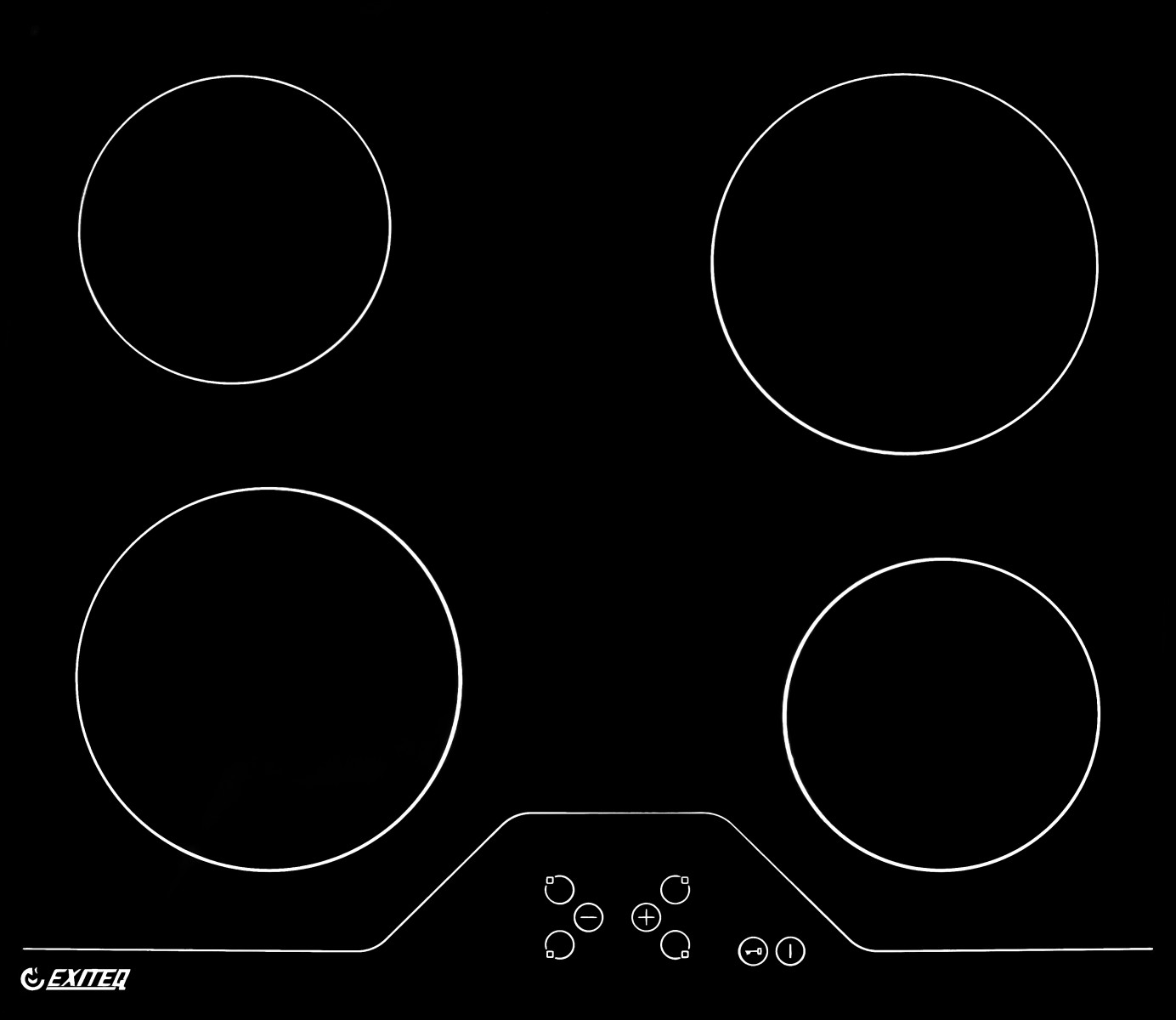 9245043 Электрическая варочная поверхность EXITEQ EXH-319CB STDN-0133054