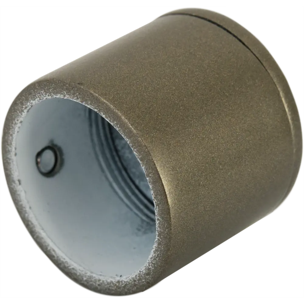 Держатель торцевой Orbis металл цвет графит 2 см STLM-2134471 - Вид №1