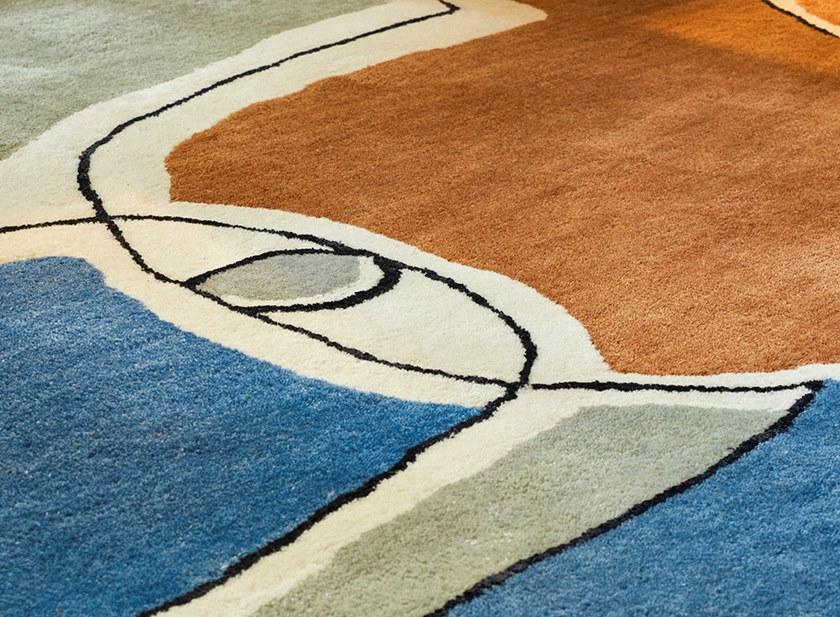 Toulemonde Bochart Прямоугольный коврик из шерсти и вискозы The designers sun-id-1384329 - Вид №1