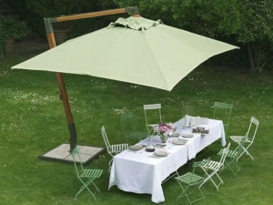 Ethimo Прямоугольный зонт с боковой стойкой Holiday Ombr50