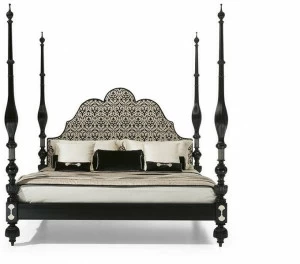 OAK Кровать с лакированными колоннами Galleria