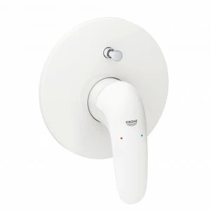 Внешняя часть смесителя для ванны GROHE Eurostyle, белая луна (29099LS3)