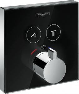 15738600 Стеклянный термостат ShowerSelect для 2-х функций скрытого монтажа Hansgrohe