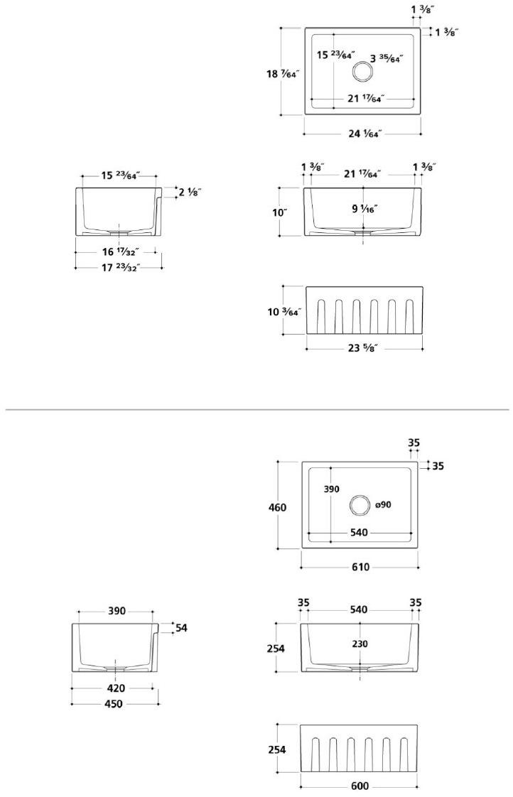 Мойка кухонная овальная Galassia Kitchen sun-id-1375943 - Вид №12