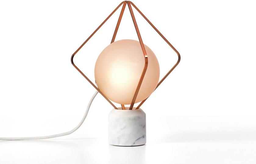 BROKIS Настольная лампа из мрамора и металла Jack o' lantern sun-id-1504552 - Вид №6