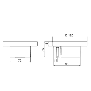 1730 001 00 Мыльница подвесная Emco Liaison Santreyd - Вид №1