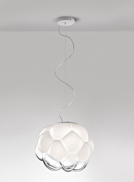 Fabbian Подвесной светильник из стекла Cloudy F21 a02 71 - Вид №19