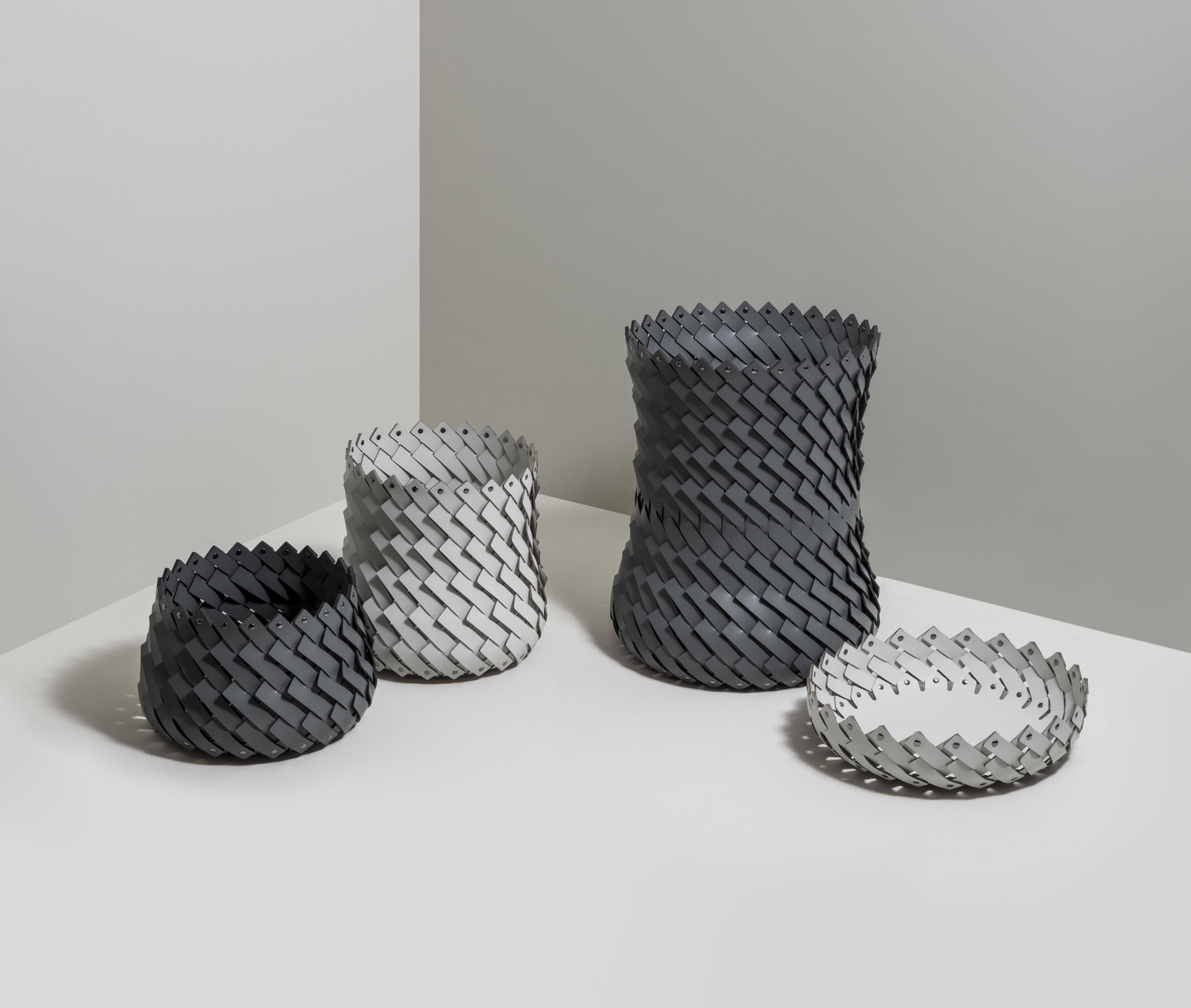 Короткая корзина Almeria - Ø 41XH13 см / регенерированная кожа_camel Pinetti 00.1150.082.011 - Вид №4