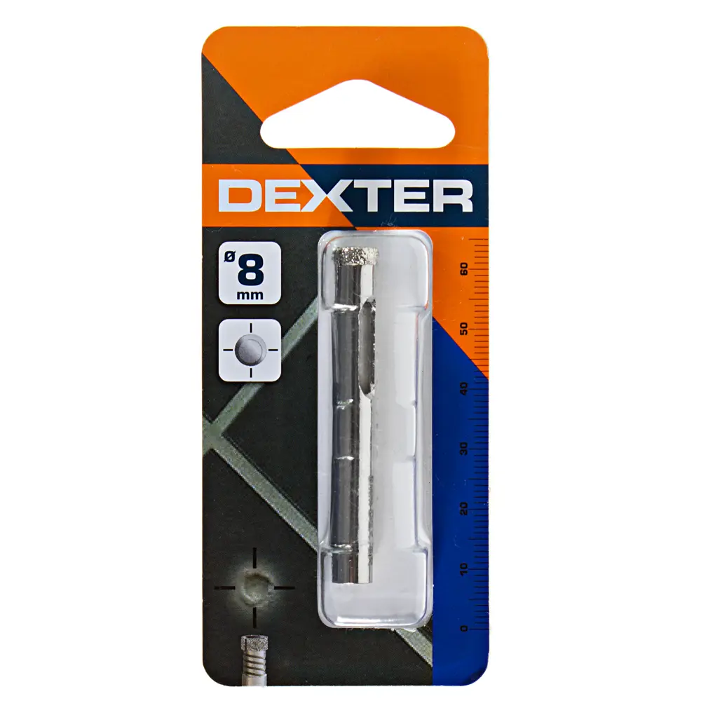 Сверло алмазное по керамике 8 мм Dexter 155-00099 16705363 STLM-2119273  - Вид №2