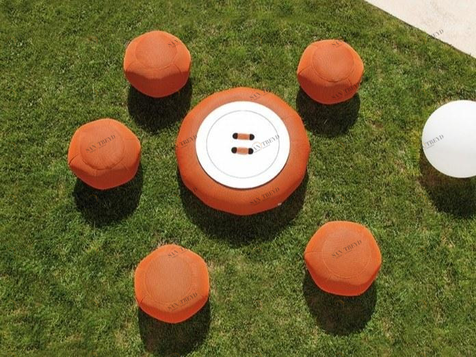 OGO Низкий круглый садовый столик Don out sun-id-1455910