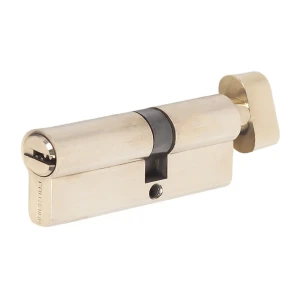 Цилиндр ключ/вертушка 35x45 золото 80 C BK PB