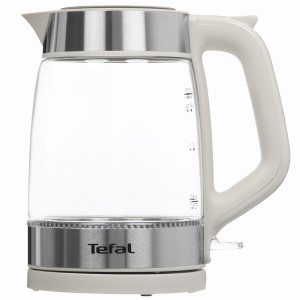 5606090 Электрочайник Tefal Glass Kettle KI605B30 серый