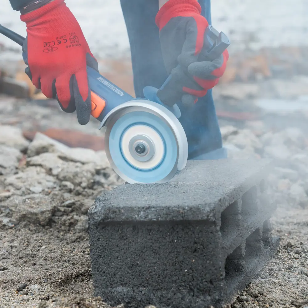 Алмазный диск Dexter для резки бетона и кирпича 115 мм 82007411 STLM-0017033 - Вид №5