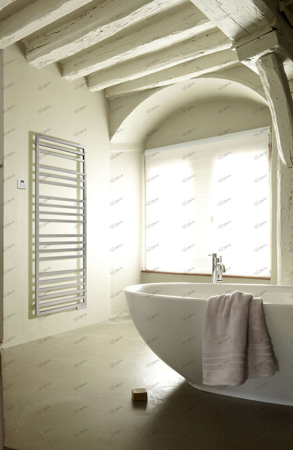 Радиатор Микс AKARI-150-045/GF Kadrane Spa Inox Acova 1539 