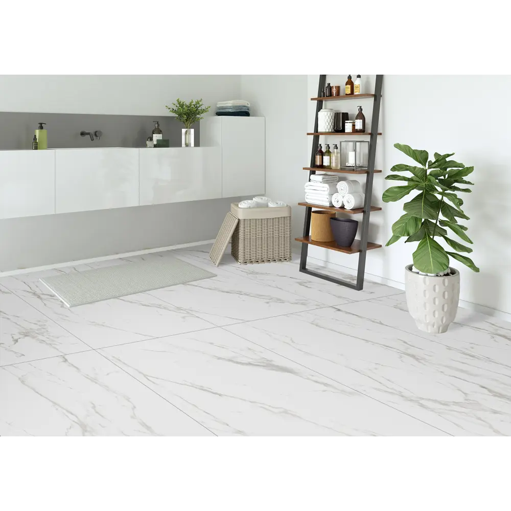 Керамогранит Axima Bergamo: серый мрамор для интерьера и экстерьера 82662932 STLM-0033201 - Вид №3