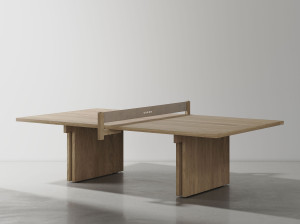 Дубовый стол для пинг-понга