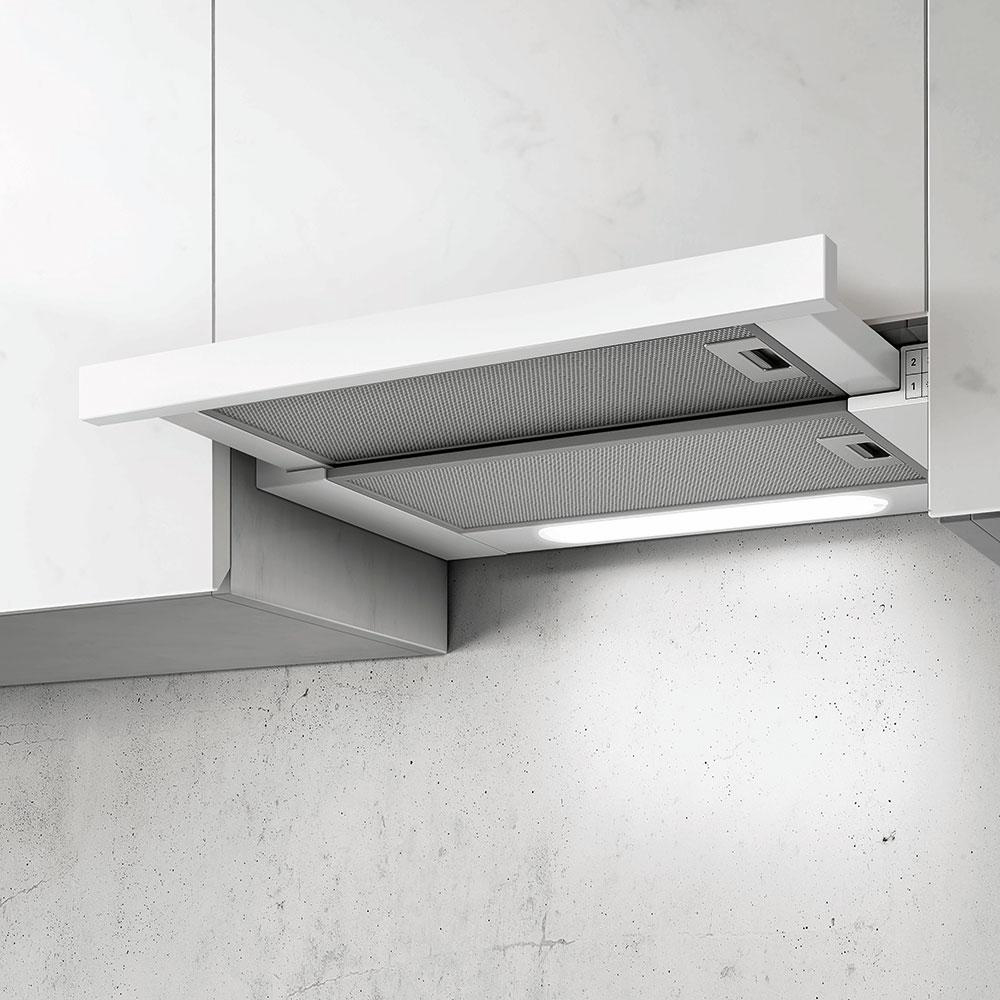 ELITE 14 LUX WH/A/50-PRF0037988C Встраиваемый вытяжной шкаф / 50 см, 650 м3/ч, белый Elica 