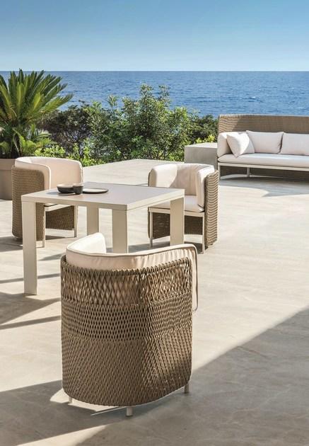 Ethimo Садовый стол из тикового дерева Esedra Estqqa - Вид №3