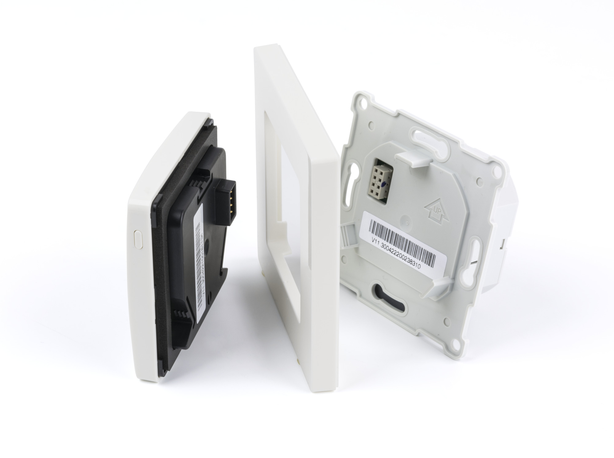 Danfoss DEVIreg™ Touch — программируемый терморегулятор для теплого пола с сенсорным дисплеем DEVIreg Touch терморегулятор белый 140F1064  - Вид №11