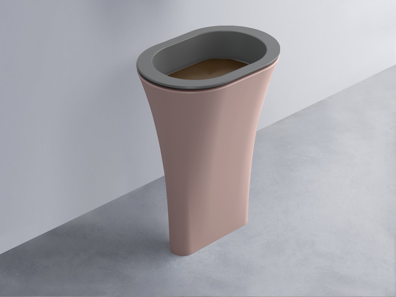 AMLA65-CM+AMPILO-CA+AMCOLO-CP Раковина Amedeo Ovale отдельностоящая cielo Enjoy + Amedeo Ceramica Cielo