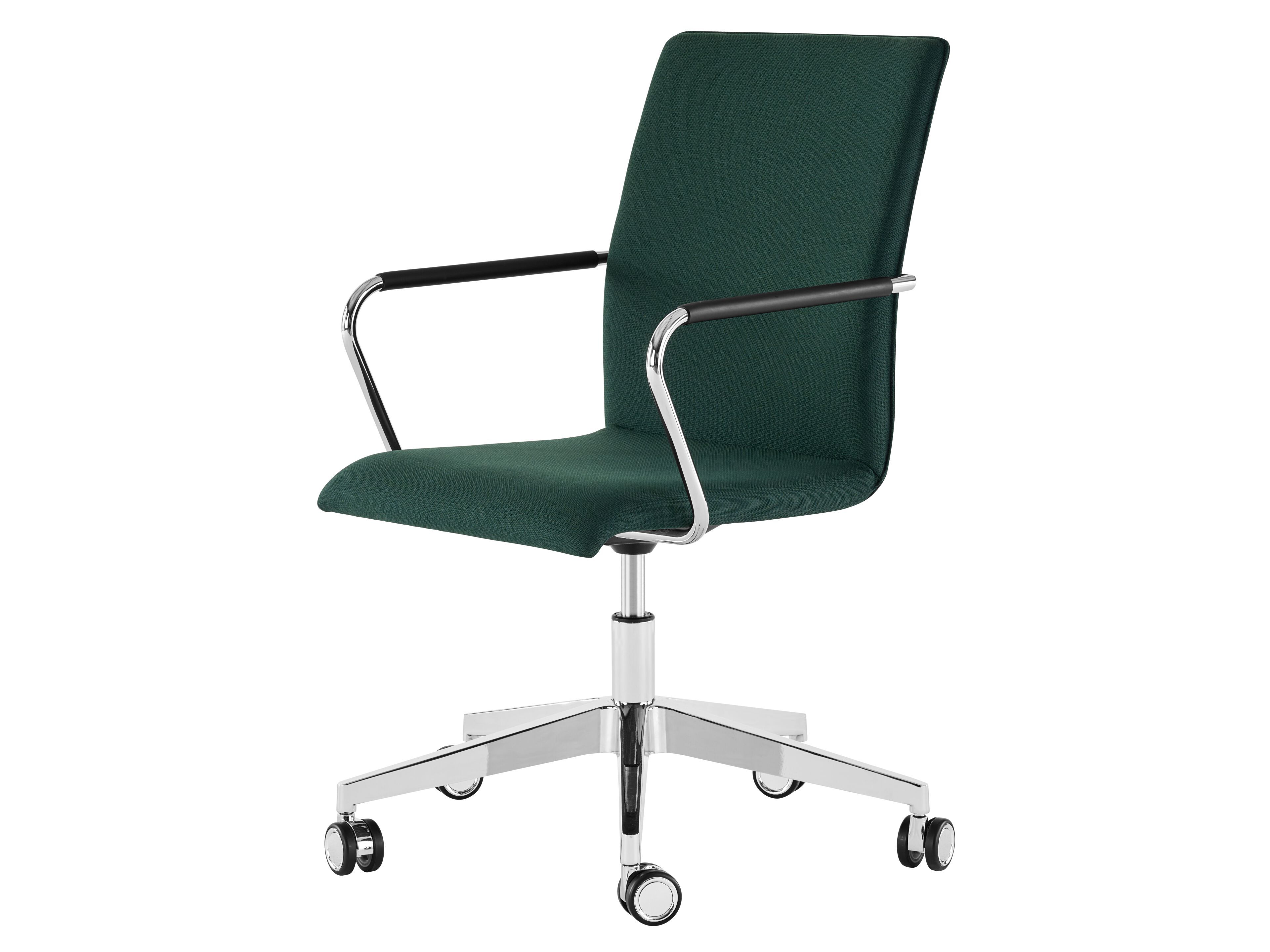 Мягкое вращающееся кресло с колесами THONET S 55 ARCH-00106664 - Вид №1