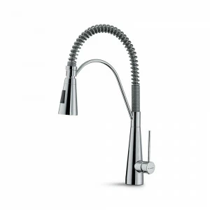 Смеситель для мойки, однорычажный, с шарниром и регулируемой пружиной YCON NEWFORM Италия