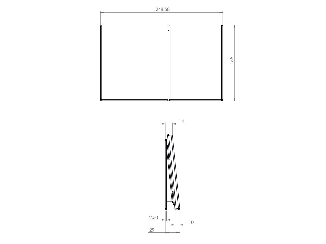 Керамическая туалетная панель управления Trone Kaoline ARCH-00112848 - Вид №4