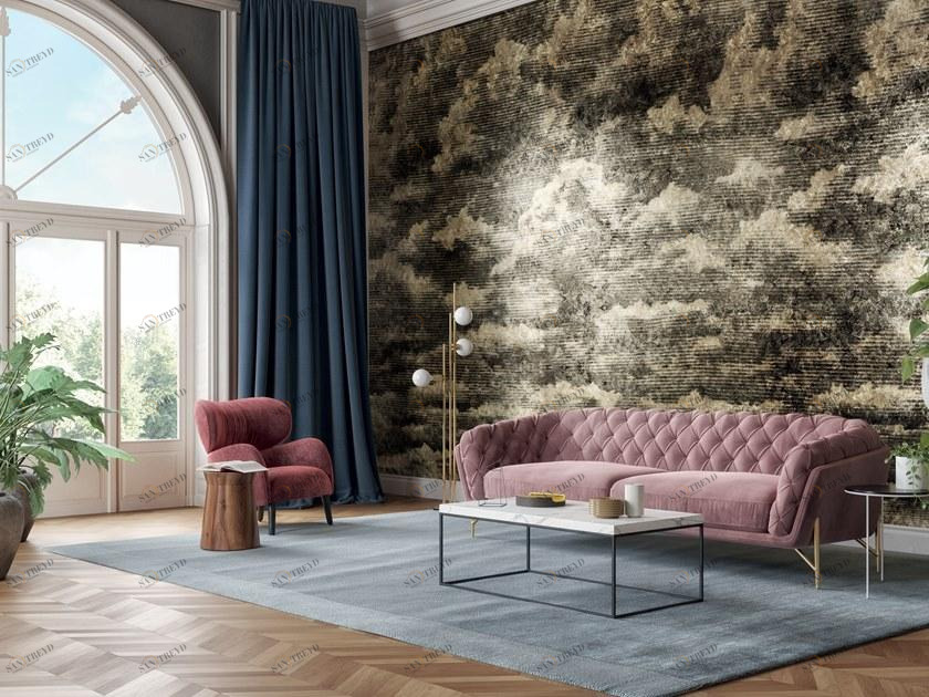 Inkiostro Bianco Обои сусальное золото Goldenwall 2020 Inkkuzf2001,2,3,4