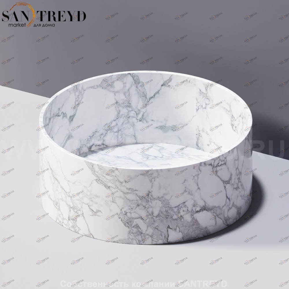 Agape CONSTELLATION Контейнер из белого мрамора ACOM0304MC