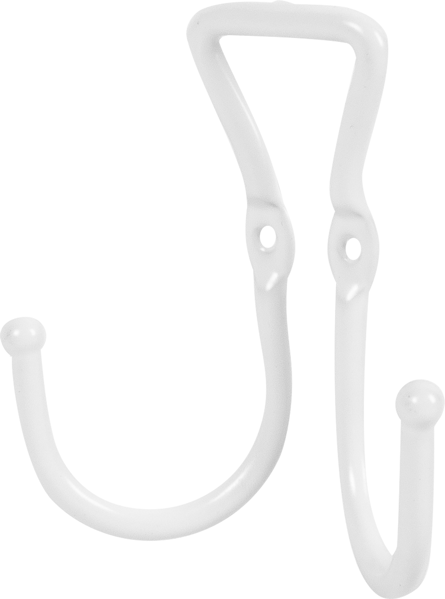 SWENSA Colors — двойной крючок для ванной в белом цвете 82396346 STLM-0026433