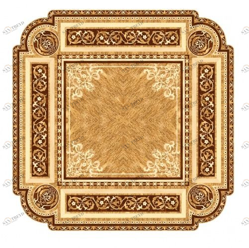 Художественный паркет Da Vinci Розетка 26-189 Дуб Селект (Гладкая) х1000диаметр мм 260090189