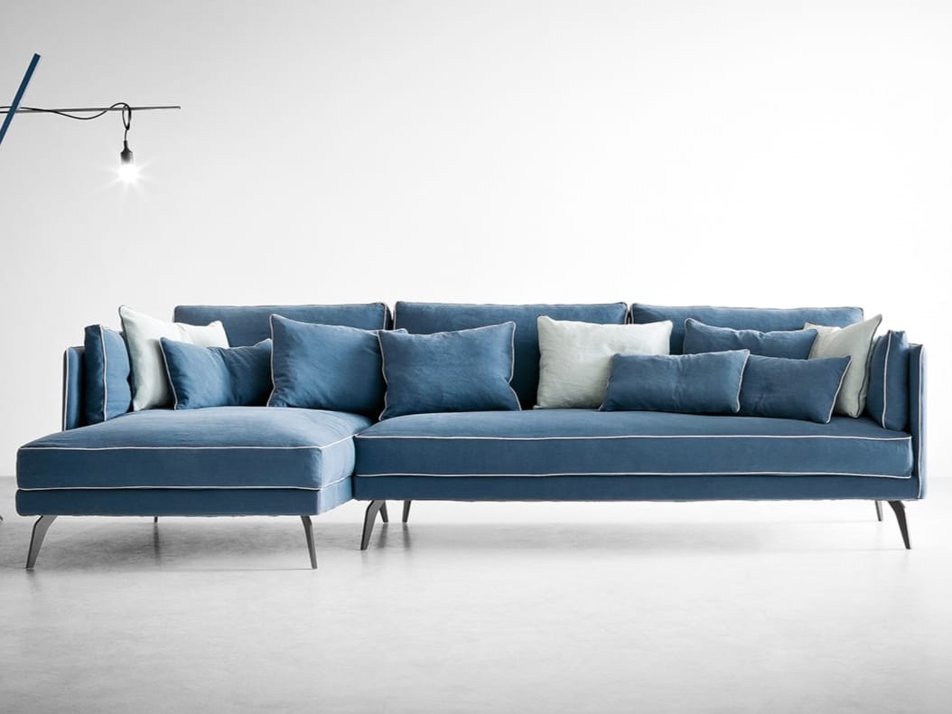 Хлопок диван с полуостровом Dall'Agnese MILTON ARCH-00049988