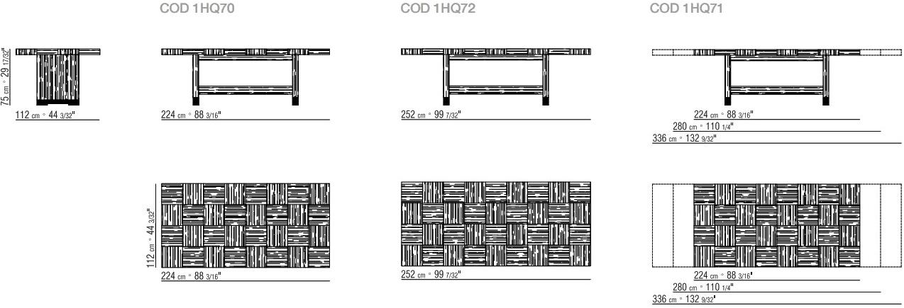 Flexform Раздвижной стол sun-id-1473068 - Вид №2