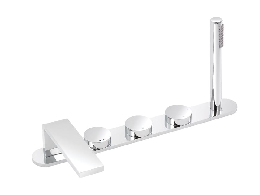 Термостатический набор каскадных ванн с ручным душем rvb TUNE ARCH-00012379