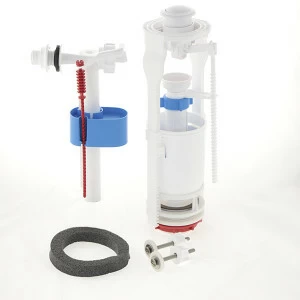 Арматура Ани Пласт с боковой подводкой 1/2 кнопка бел. эконом WC6050 WC6050