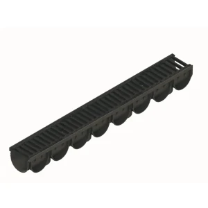 Лоток Standartpark Spark 3 пластиковый 1000x125x100 мм с чугунной решеткой класса С250 84347377 STLM-2058433